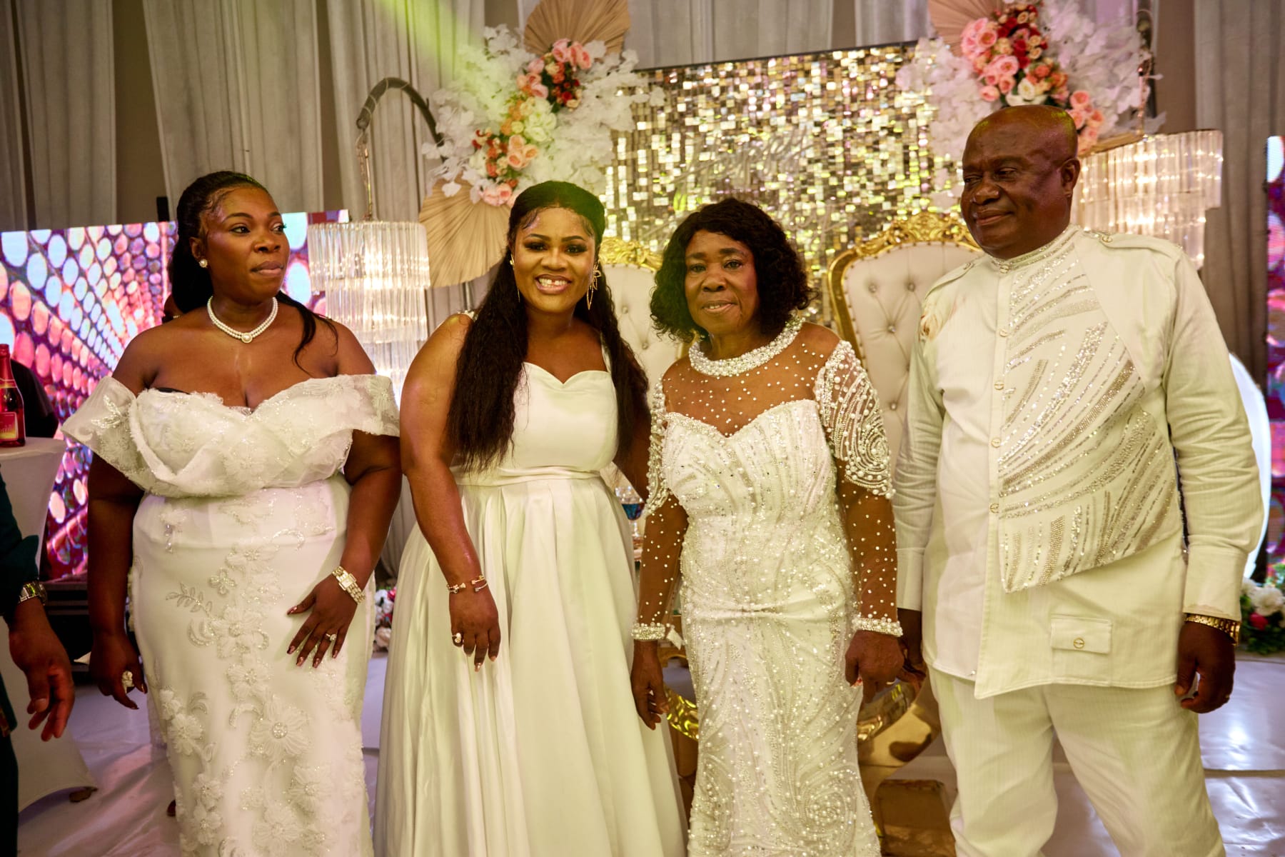 The guests of honour & family